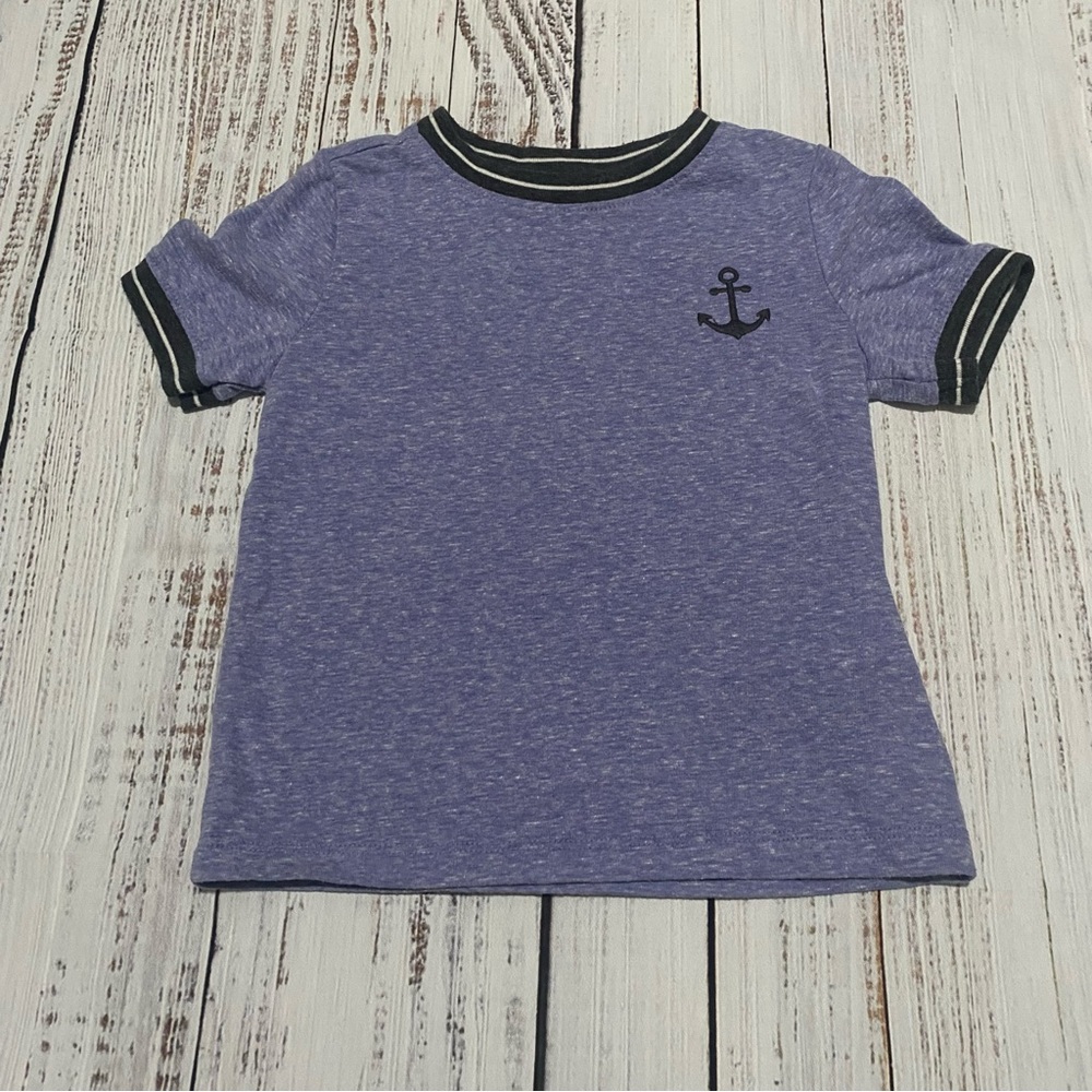 ♥️2/$14♥️ Old Navy Anchor Ringer Tee